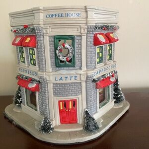 Festive Coffee House Holiday Decor